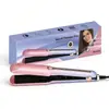 Plancha de pelo de calentamiento rápido transfronteriza, herramienta de peluquería, rizador de pelo doméstico, plancha de pelo eléctrica con regulación de temperatura, plancha de pelo, permanente, venta al por mayor