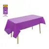 Manteles de Plástico Desechables Impresos al por Mayor Color Sólido Película de Aluminio Impresa Pe Manteles Monocromáticos