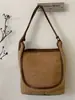 Bolsa de Ombro Grande de Alta Qualidade com Costura para Mulheres 2025 Nova Moda Outono Estilo Coreano Simples Bolsa Tote para Mulheres