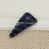 Pinza Triángulo de Punto de Lana Retro Otoño e Invierno, Pinza para el Cabello Elegante y de Moda, Pinza Lateral para Niña, Pinza para Flequillo, Pinza Bb
