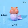 Adornos Lindos de Capibara de Resina Adornos para Fiesta Acuática de Verano Accesorios DIY para Micro Paisajismo Fuente de Fábrica