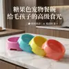 Comederos para mascotas, comederos para gatos, comederos para perros, bebederos para gatos de colores dulces anti-derrames, comederos para perros, recipientes para comida de gato, utensilios para comida de mascotas al por mayor