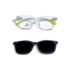 Nuevo 2023 ultra-ligero TR para niños anti-luz azul lente plana espejo polarizado desmontable protección ocular espejo para niños J5362