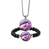 Set de Collar Colgante y Pulsera Temática de Pokémon para Pareja Transfronteriza, Unisex, Accesorios de Venta Caliente Transfronteriza
