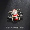 Nova Broche de Inseto Retro Transfronteiriço, Fashion e Único, Broche de Abelha Esmaltada com Strass de Liga de Zinco Fofo Acessório de Desenho Animado