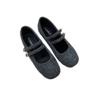 Zapatos Planos Ligeros Estilo Retro con Felpa Cálida Zapatos de Algodón para Mujer 2025 Nuevo Invierno Suela Suave Zapatos Mary Jane