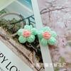 Flores de Crochê Artesanais para Venda no Atacado, Flores de Lã Crochê Feitas à Mão, Para Presilhas de Cabelo DIY, Roupas, Bolsas, Sapatos, Meias, Acessórios, Materiais, Flores