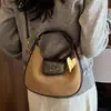 Bolso Maillard de alta gama, estilo nicho, para mujer, nueva colección otoño 2026, bolso de hombro retro para el día a día, bolso cruzado en forma de media luna