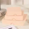 Caja de embalaje de joyería de dos piezas para anillos, collares, pulseras, brazaletes y accesorios, con logotipo personalizado