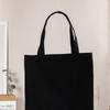 Bolso de mano publicidad bolsa de lona al por mayor pintura en blanco DIY bolsa de lona portátil bolsa para empaquetar regalos