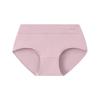 Comercio Transfronterizo Todo Algodón Refuerzo Antibacteriano Ropa Interior de Algodón Puro Calzones Estampados para Mujer Cintura Media Ropa Interior Antibacteriana Venta al por Mayor en Stock