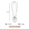 Vaso de Cerveza Turquesa Personalizado Lujo Accesible Bar de Alta Gama Vaso para Cerveza de Trigo Artesanal Soporte Vaso Gran Capacidad