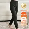 Pantalones térmicos de terciopelo cálidos para niños y niñas, pantalones térmicos de terciopelo alemán de doble cara sin costuras, cintura media-alta, adecuados para niños mayores, pantalones con forro interior al por mayor