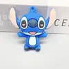 Colgante para llavero al por mayor caricatura Stitch muñeco estéreo accesorios colgantes caja sorpresa muñeco arqueológico accesorios para coche de bebé