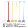 Soporte de varilla para globos de película de aluminio de fábrica, juego flotante de mesa, suministros para fiestas de cumpleaños, arreglos para ceremonias de boda, soporte para globos, columna pequeña