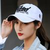 Gorra de béisbol bordada tridimensional de moda de estilo coreano para mujer, gorra de sol informal de primavera y otoño para hombre, gorra de béisbol de moda para todos los partidos