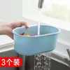Cesta Filtro Escurridor para Fregadero de Cocina Colgante Estante de Almacenamiento de Plástico Herramienta Filtro para Restos de Comida de Cocina