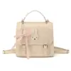 Yuezhi 2026 Primavera Nova Moda Feminina Casual Estilo Coreano Mochila de Estudante Doce de Alto Valor Bolsa de Ombro