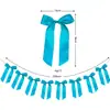 Decorações de Laços de Fita de Cetim Estilo Ins Transfronteiriço para Cenário de Aniversário e Dia dos Namorados Banner de Adereços