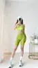 Pantalones de Yoga para Mujer Color Durazno, Leggings Ajustados de Cinco Puntos Levanta Glúteos de Cintura Alta, Mallas Deportivas, Shorts Adelgazantes para Ciclismo