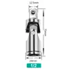 Junta Universal 1/4 3/8 1/2 Três Especificações Adaptador de 360 Graus Chave de Soquete Cabeça de Conversão Transfronteiriça