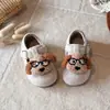 Pantufas de Pelúcia Desenho Animado Fofas e Divertidas para Meninas, Novo Estilo de Inverno com Algodão Peludo Adicional para Aquecimento, Sapatos Estilo Birkenstock para Meninos
