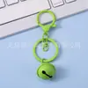 Set de llaveros de tres piezas con cierre de langosta en forma de ocho pintado de colores, accesorios de campana de color caramelo, joyería DIY, colgante para bolso