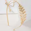 Diadema de aleación con diseño de hoja de temperamento coreano para mujer, diseño de moda, popular en Europa y América, accesorios para el cabello, joyería transfronteriza al por mayor