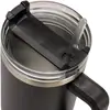 Taza Térmica de Viaje Aislada de 40 oz con Asa y Popote, Taza de Acero Inoxidable de Doble Pared al Vacío, Mantiene la Bebida Fría y Caliente, Termo para Café de Viaje