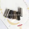 7x20/7x15mm con agujero de 5mm aleación de zinc doble agujero costura forma de campana metálica botones ajustables venta al por mayor