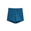 Shorts europeus e americanos Ins Blogger com cintura em V, cor sólida, estilo americano retrô, elástico, slim fit, sexy, quente, moderno, calças quentes