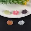 Cuentas de ábaco con brillo dorado, cuentas planas, cuentas trapezoidales de loto, colgantes de material de resina, pulsera y collar DIY al por mayor