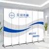 Pantalla de Oficina Personalizada Partición Pared de Fondo Empresa Negocios Bloqueo Plegable Móvil Simple Moderna Pantalla de Eventos