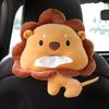 Caja de pañuelos para coche con dibujos animados, para la parte trasera del asiento, montada en el respaldo, bonita bolsa para pañuelos de coche, suministros decorativos para el interior del coche