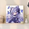 Pintura al Óleo Digital Bidimensional de Fungina de Genshin Impact DIY Pintado a Mano para Colorear Personaje Bidimensional Xiangzhongli Pintura al Óleo Acrílica