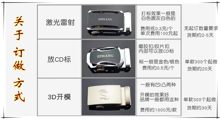 扣头订做