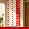Set de decoración de habitación de boda para el novio y la novia, decoraciones para barandilla de escalera de casa nueva, guirnaldas, lazos, colgantes, suministros de boda