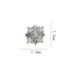 Buccellati Manicura Joyería de Circonita Lujo Ligero Estilo Retro Trébol de Cuatro Hojas Corazón Diamante para Uñas Super Brillante Accesorios Venta al por Mayor