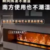 Decoración de Núcleo de Chimenea Atomizado 3D Chimenea Digital Inteligente Luz de Fuego Fuego Artificial Llama Embebida Humidificador Doméstico