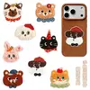 Dibujo Animado Original Lindo Autoadhesivo Bordado de Toalla Animal Pequeño Decoración DIY Accesorio de Moda Funda de Teléfono Parche Bordado