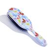 Peine de Cojín de Aire con Bolsa de Aire Grande Patrón de Estampado de Flores de Mariposa Especial para Damas Peine de Estilo Lindo Peine para Cabello Rizado Presionar