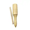 Tubo de sonido para instrumento musical Orfwood tubo de sonido de una sola nota de madera Rana de madera tubo de sonido para actuación de jardín de infantes percusión color primario