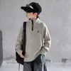 Ropa interior térmica para niños Otoño/Invierno 2026 Nuevas llegadas Ropa infantil Otoño Sudadera polar de cuello semi-alto Capa base Ropa de otoño