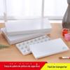 Caixa de Paleta de Capa Dura com 24 Grelhas e 36 Grelhas, Caixa de Tinta Acrílica para Aquarela e Guache, Multi-Grelhas Portátil Anti-Derramamento, Paleta de Plástico