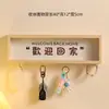 Acessórios para Painel Perfurado Conjunto Completo Palito Furo Redondo Palito de Madeira Prateleira Gancho Pendurado Armazenamento de Madeira