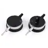 Base Grande Redonda para Calibrador de Presión de Aguja de Máquina, Base Redonda Plana para Calibrador, Base para Calibrador de Doble Cabezal de Indicador de Dial, Accesorios de Tejer Amei