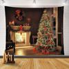 Amazon gran oferta Navidad tela colgante decoración hogar sala de estar habitación tapiz tela de fondo para fiesta de Navidad