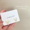 Hielo Cristal Transparente Diamante Triturado Pendientes de Tachuela Estudiante Pendientes para Mujer Temperamento Celebridad de Internet Douyin Estilo Caliente Nicho Sentido de Alta Gama Pendientes Joyería para Orejas