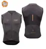 Chaleco de Forro Polar PAS para Ciclismo Impermeable Cortavientos Transpirable Chaleco de Ciclismo para Bicicleta de Carretera Top de Bicicleta para Primavera y Otoño