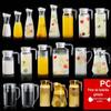Novo Pote de Suco Acrílico Transfronteiriço Pote de Plástico Bartender Bar Restaurante Pote de Bebida Pote Frio Pote Frio